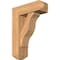 Ekena Millwork Funston Craftsman Smooth Bracket w/ Offset Brace, Western Red Cedar, 7 1/2"W x 22"D x 30"H BKT0806X22X30FST04SWR - alternate 1